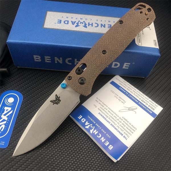 New Linen Tactical Folding Knife Benchmade Bugout 535 Axis Lock