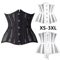 corset top, Steel, underbust corset, Waist