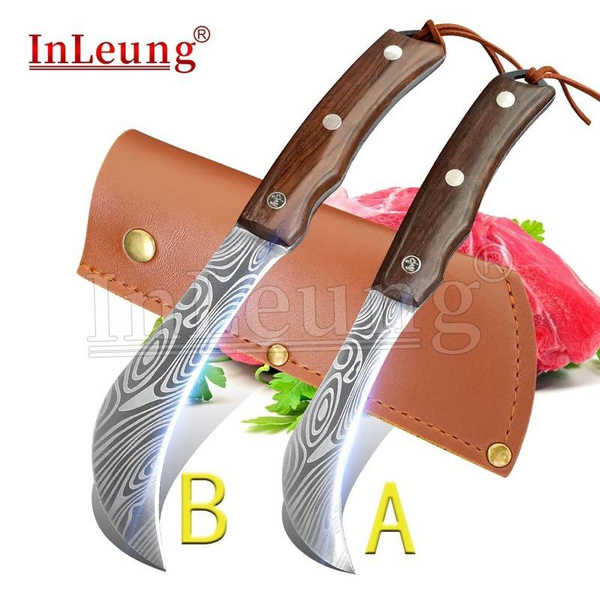 High Carbon Steel Outdoor Chef Knife Fruit Pineapple Knife Stainless