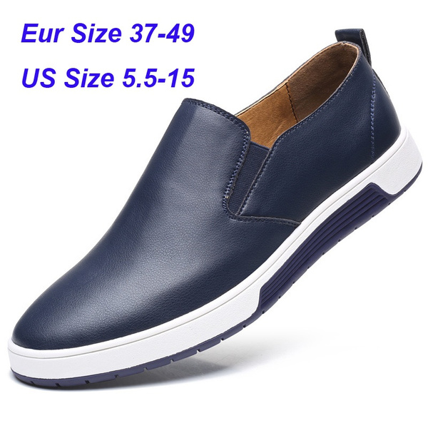 Large Size Men's Shoes Male Comfortable Slipon Casual Shoes Men Office