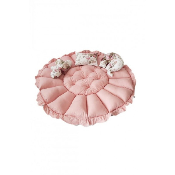 Powder Flower Babynest Round Sleeping And Play Mat Wish