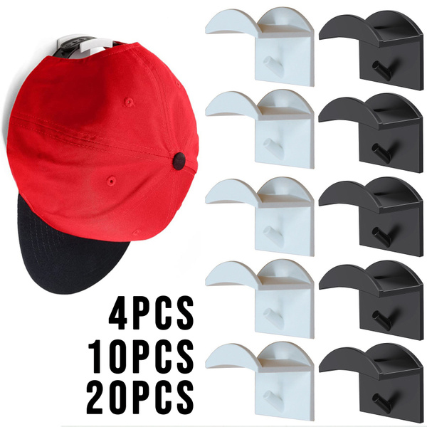 4/10/20pcs Baseball Cap Rack Hat Holder Racks Organizer Storage Modern ...