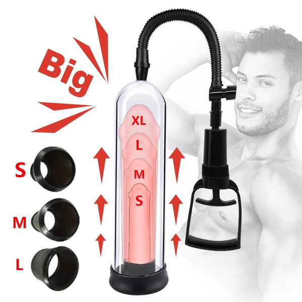 Manual Penis Pump Sex Toys for Men Penis Enlargement Vacuum Pump