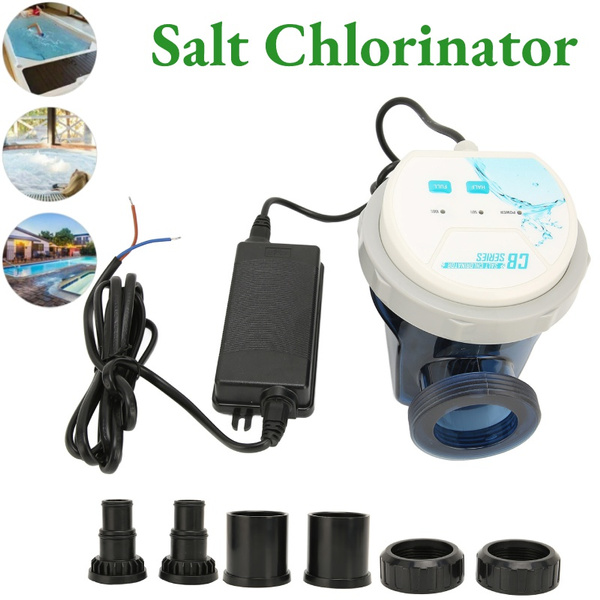 Salt Water Pool Chlorine Generator System Electrolysis Salt Chlorinator ...