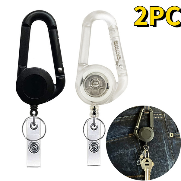 KEY-BAK Sidekick Retractable I.D. Badge And Keychain Lanyard With 24 In. Retractable Retractable Tether 0KB1-0A41 - The Home Depot - Foto 4