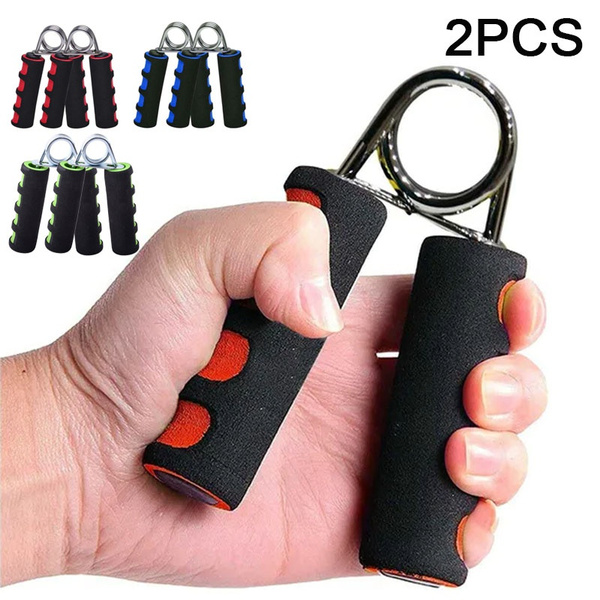2PCS Hand Grip Strengthener, Hand Soft Foam Manual Exerciser, Rapid