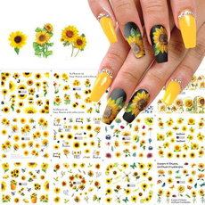 nailartaufkleber, adesivosdenailart, nail stickers, Flowers