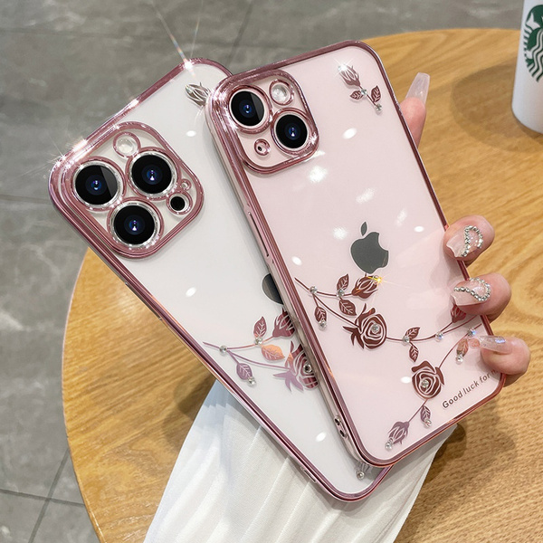 iphone 15 plus 14 pro max flower phone case