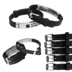 Steel, epilepsybracelet, Stainless Steel, Jewelry
