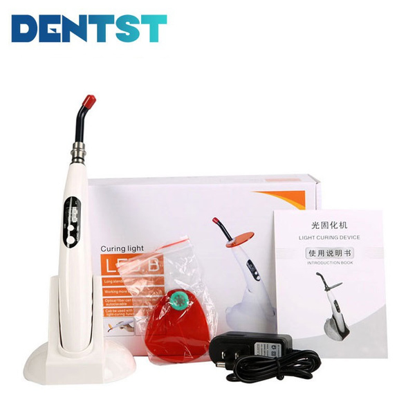 Lampe De Polymérisation Dentaire LED Sans Fil - Tête Métallique, 4 Modes, 360°, Pour Cabinet