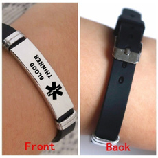 Steel, Laser, Joyería de pavo reales, medicalbracelet