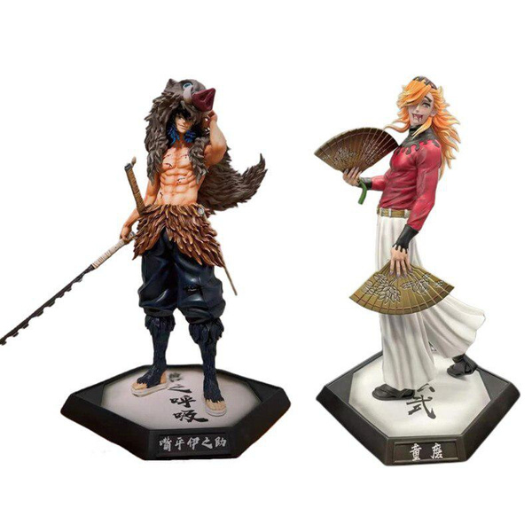 NEW 2 Styles Anime Demon Slayer Corps Action Figure Kisatsutai ...