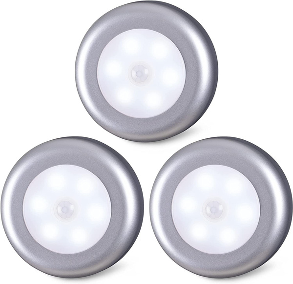 1/3Pack Motion Sensor Lights Indoor, STAR-SPANGLED High CRI Stick on ...