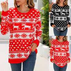 print crop top, Fashion, Christmas, Sleeve