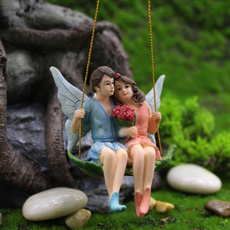 Flowers, Garden, Couple, Jewelry