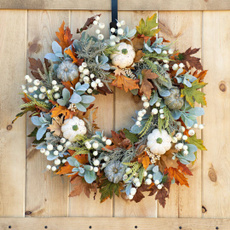 fallwreath, christmaswreath, wreathsforfrontdoor, mapleleaf