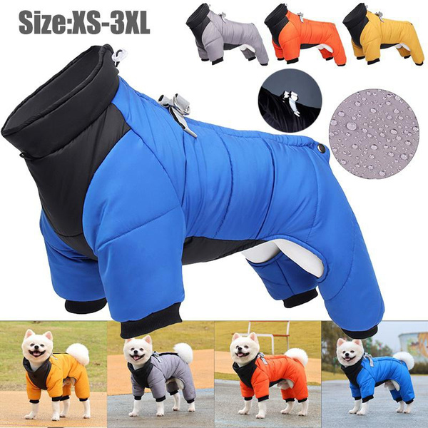 New Dog Down Jacket Winter Warm Thicken Pet Dog Jacket Waterproof Dog