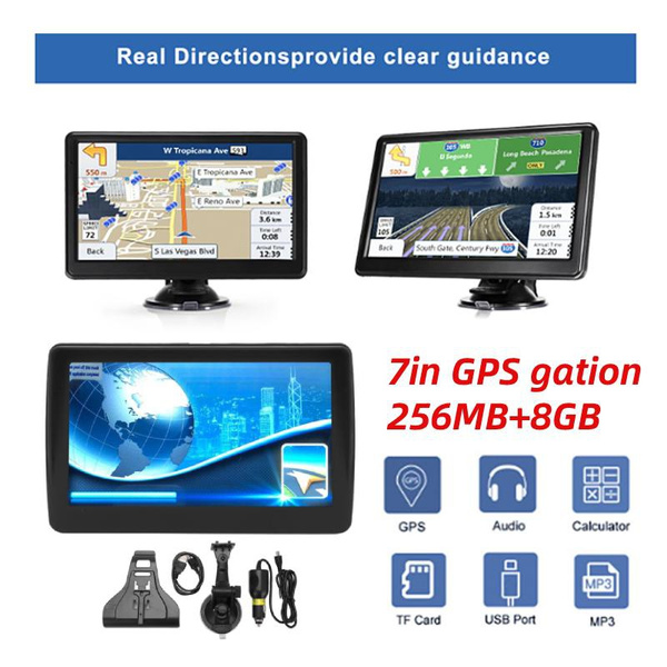 GPS Navigation For Car Truck GPS Navigation System 2022 Map 7 Inch