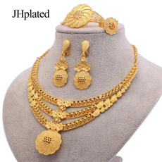 gold, 24-k, womengirlsladiesjewelryset, Earring