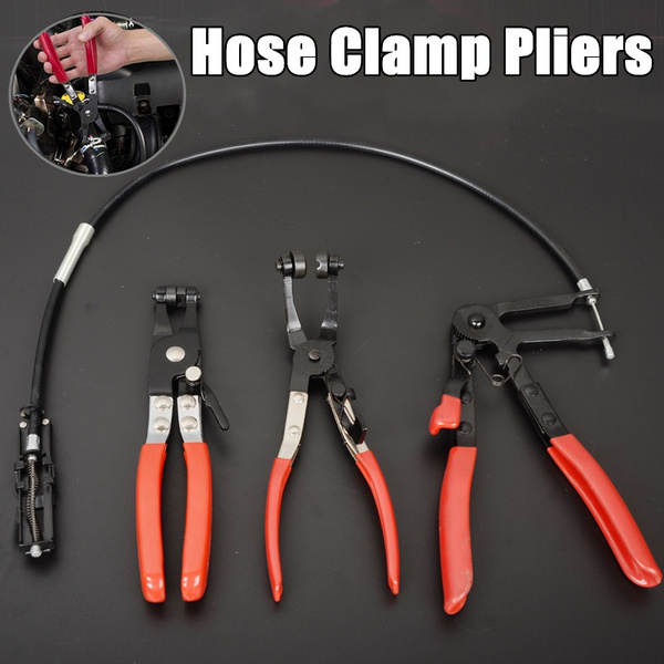 Auto Vehicle Tools Cable Type Flexible Wire Long Reach Hose Clamp