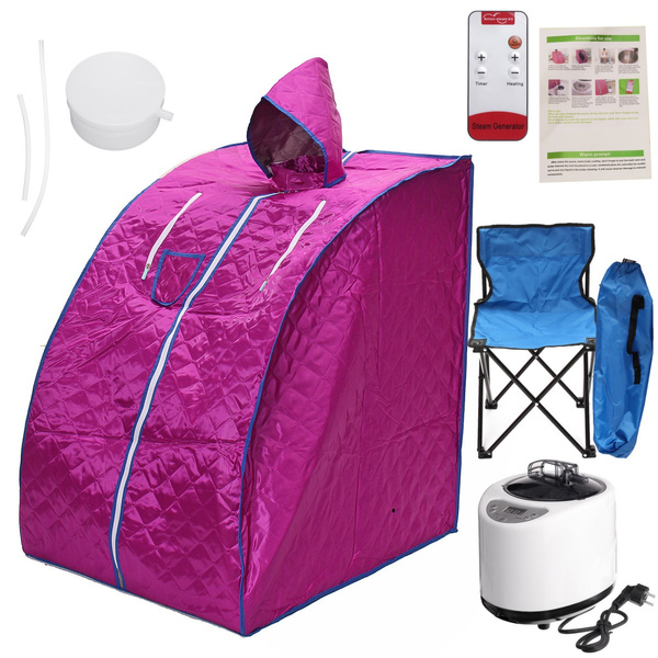 Portable Steam Sauna Full Body for Home Spa Sauna Tent with Steamer 2