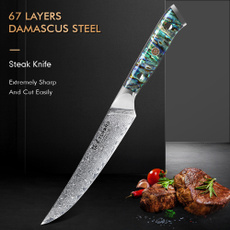 Steel, 67layerdamascussteelkitchenknife, fish, Kitchen & Dining