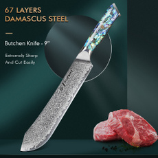 Steel, damascusknife, kitchenutensil, Japanese