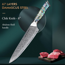 Steel, 67layerdamascussteelkitchenknife, fish, Kitchen & Dining