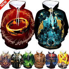 hoody sweatshirt, 3D hoodies, Fashion, hobbit