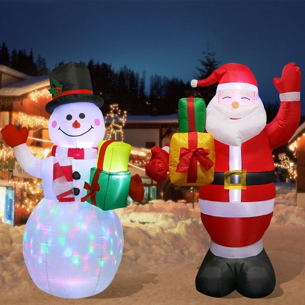 Party For You Christmas Inflatables Christmas Decorations Outdoor, Inflatable Snowman Penguin
