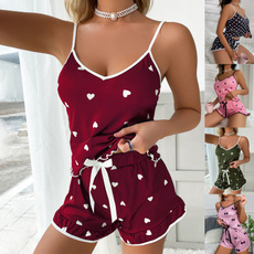 nightwear, Set, Lace, Necks