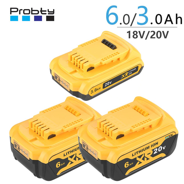 DCB20018V 20V 60V 3.0Ah 6.0Ah 9.0mah Lithium Battery for DeWalt power