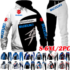 3D hoodies, Two-Piece Suits, track suit, motocycle