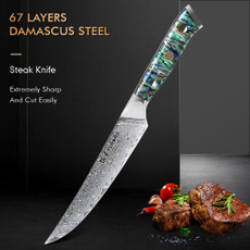 damascussteelkitchenknife, Steel, forgedkitchenknife, Blade