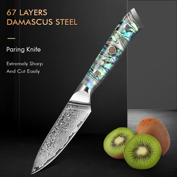 Fruit Knife Damascus Layer, Damascus Steel Fruit Knife