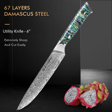 damascussteelkitchenknife, Steel, forgedkitchenknife, Kitchen Knives & Cutlery Accessories