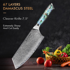 damascussteelkitchenknife, Steel, Kitchen & Dining, cutterknife