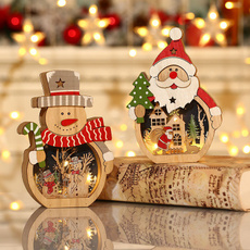 snowman, Night Light, Christmas, holidaydecoration