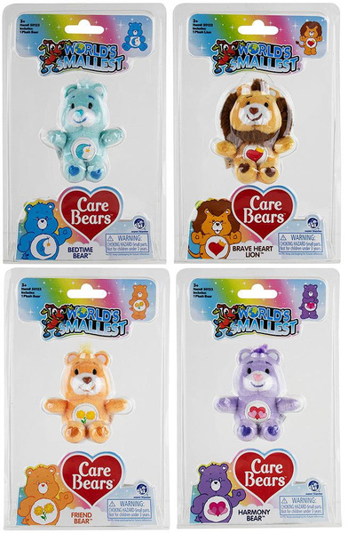 Worldâ s Smallest Care Bears Series 3 - (Bundle of 4) | Wish