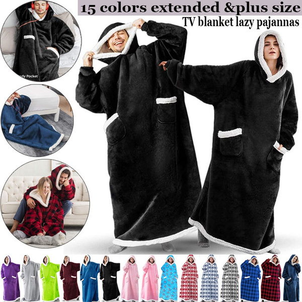 New Winter Warm Lazy TV Blanket Extra Long 150cm and 120cm Women s