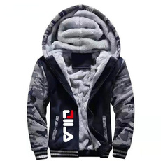 Thicken, Outdoor, fleecewarm, Fleece Hoodie