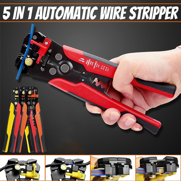Automatic 5 IN 1 Multifuction Crimper Cable Cutter Automatic Wire