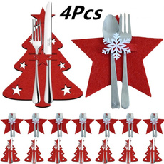 christmastabledecoration, knifecutleryholder, Christmas, tablewareholder