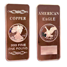 Copper, American, Joyería de pavo reales, gold