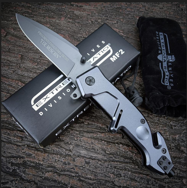 NEW SATINESAT Ratio MF2 Spring Assisted Folding Knife EDC Tactical