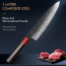 Steel, Sushi, Kitchen Knives & Cutlery Accessories, Blade