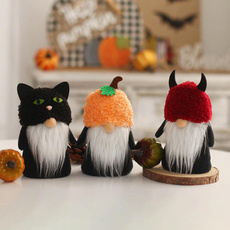 Halloween Decorations, Plush Doll, facelessdoll, gnome