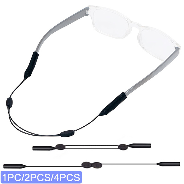 1PC/2PCS/4PCS Adjustable Cable Strap No Tail Sunglass Strap Kismis