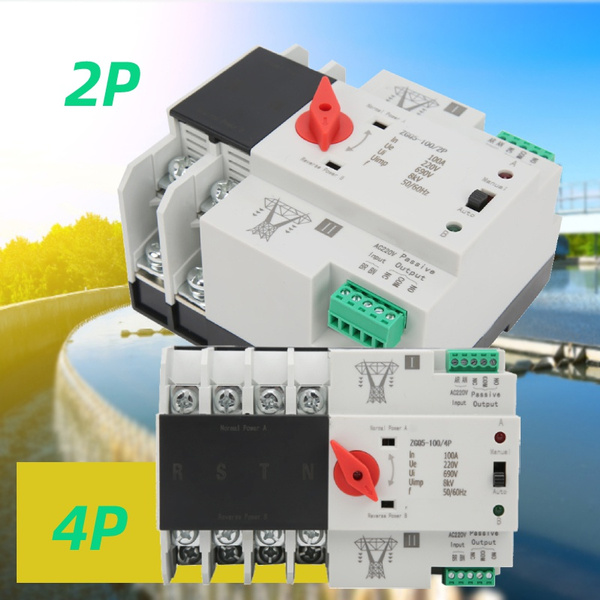 220V Automatic Transfer Switch, Dual Power Automatic Transfer Switch ...