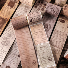 journalsticker, labelstickerforgift, Vintage, Journal